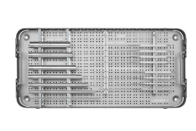 MED instruments with sterilization trays