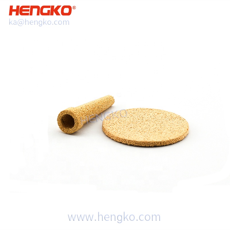 Medical Hepa Inline Filter Durable Food Grade Customized for The O2 Circuit SS and Bronze Filter Power Sintering 3 Months HENGKO