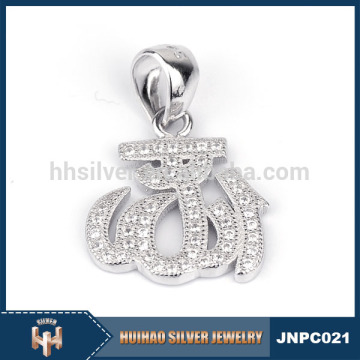 2016 fashion jewelry sterling 925 tamil silver om pendant