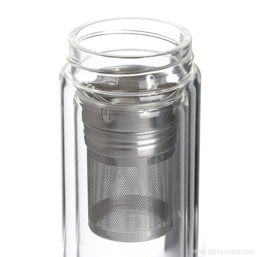 New Trendy Products Double Wall Glass Bottle