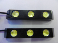 3 Led / PCS GTR Car Accessories Daytime Running Light LED DRL ,(drl) day running light