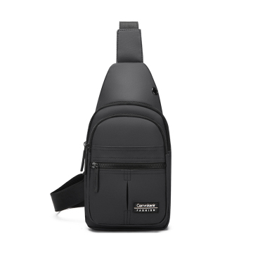 2024 Men's Custom Logo Nylon Fanny Pack with Music Feature