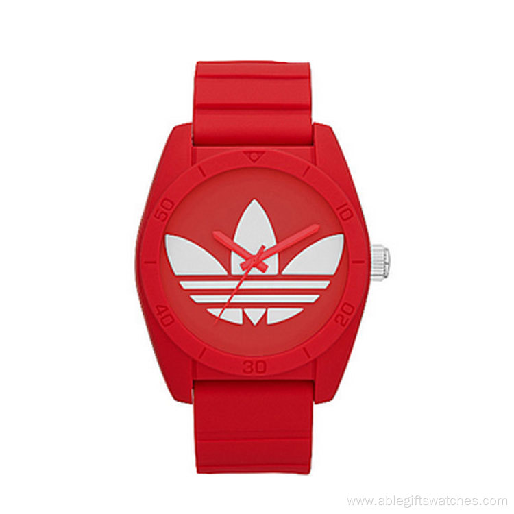 Student Colorful Quartz Silicone Watch