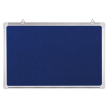 Information Felt Board Blue Bulletin Board for Classroom and School