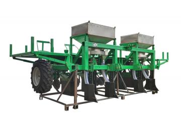 2AMSU-4 4-Row cassava planter tapioca seeder