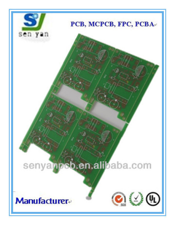 Double-side pcb circuit board for led color changing circuit board