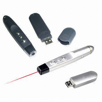 Pointer Presenter with USB Red Laser and Smart Pointer