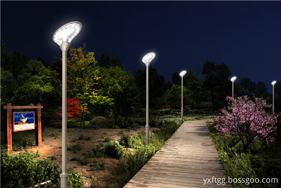 FU-TAO High Quality Q235 Q345  Hot Dip Galvanized  solar post lamp