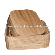 Unfinished Wood Serving Tray for Weddings Home Decor and Craft Projects