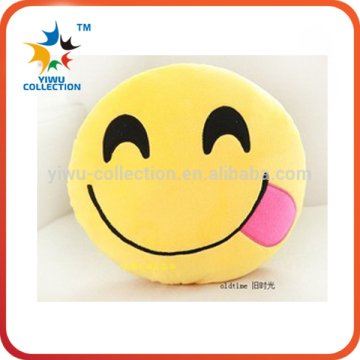 stuffed cartoon toy cute smiley face plush emoji pillow
