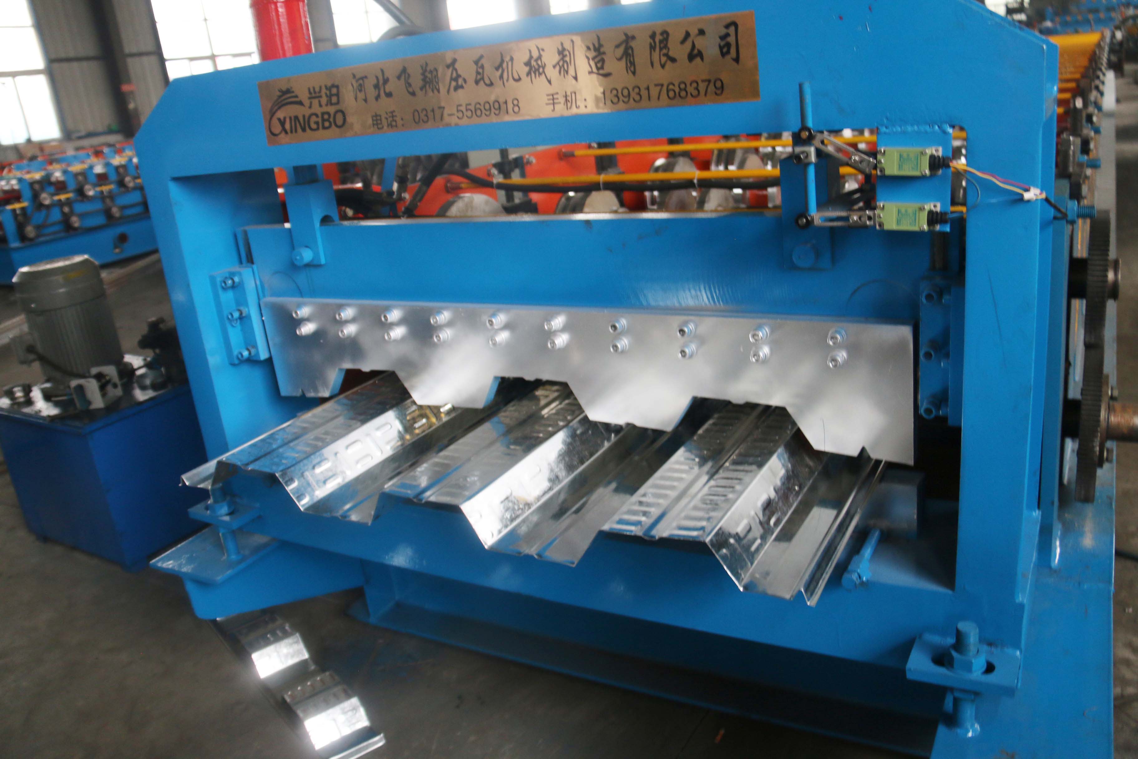 High quality deck floor forming machine for india market