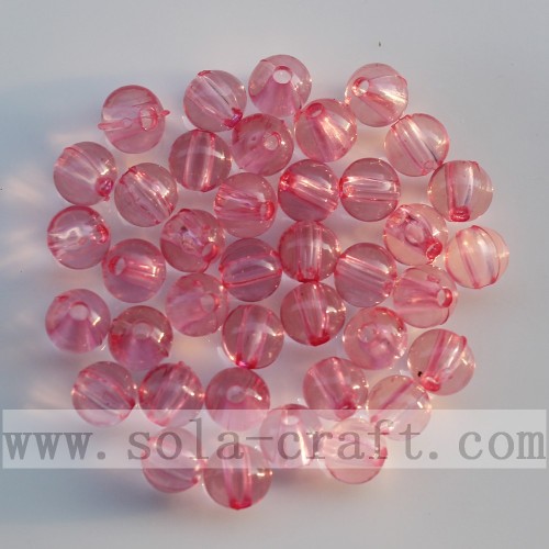 Mix Color Round Clear Acrylic Curtain Spacer Beads