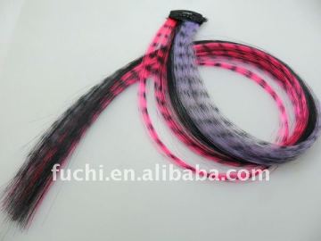 Synthetic Feathers For Hair Extensions in Different Colors