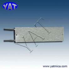 Mica electrical resistance heating heater strip for sealer