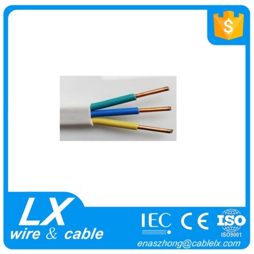 PVC insulation PVC jacket flat cable