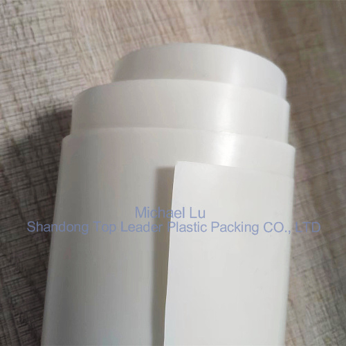 0.35mm white opaque polylactic acid PLA sheet