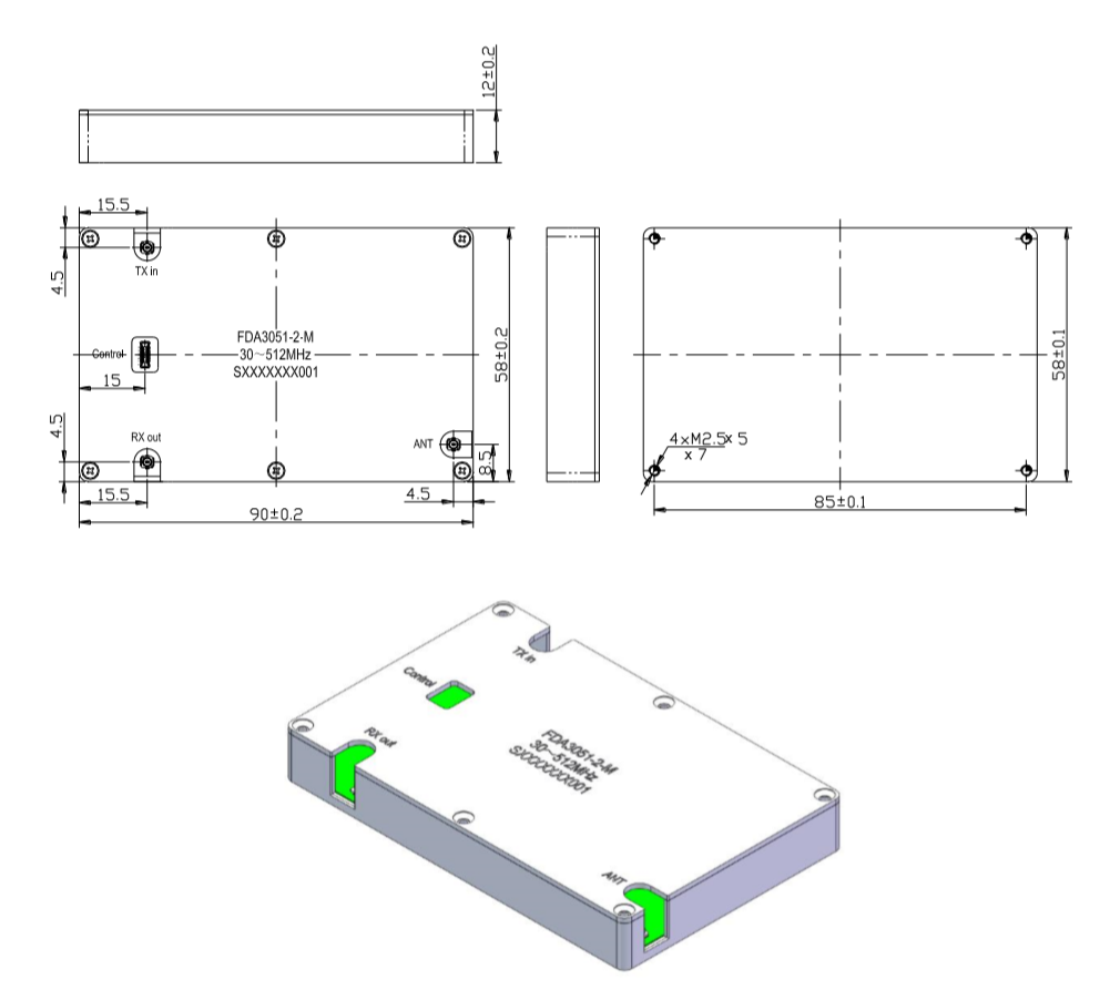 2W Broadband RF Amplifier-7 2W Broadband RF Power Amplifier-7