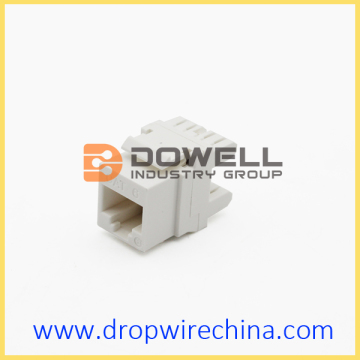 Mini cat 6 keystone jack 110 IDC