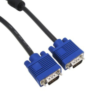 VGA 3+4 Connector VGA to VGA Male to Male Cable for Monitor and HDTV
