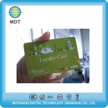 High quality CMYK printed plastic card