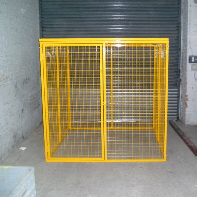 Metal Color Security Gas Cylinder Cages.