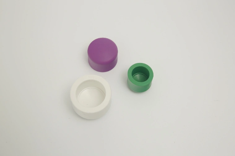 Plastic Molding Profile End Plugs, Square Tubing Pipes Caps