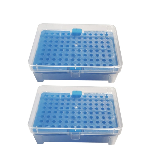 PP Rack Pipette Tips Box 96 Wells