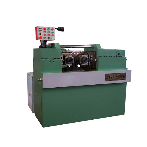 Hydraulic automatic rebar thread rolling machine