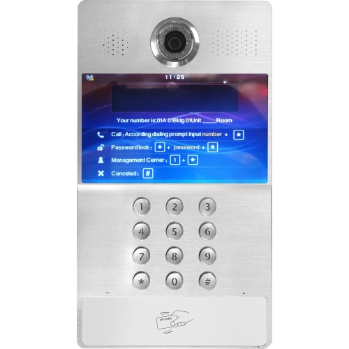 Smart Apartment Intercom system Building Video Campainha