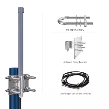 Antena Fiberglass Lora, 860-930MHz, 5dbi, 600mm