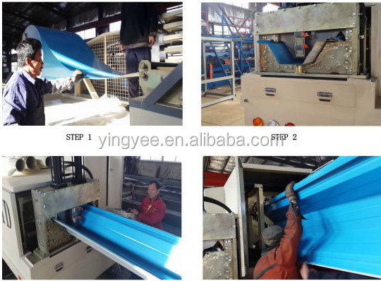 hot sale big span roof making machine