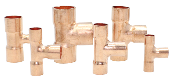 Aluminium 3 Way Tee Fittings