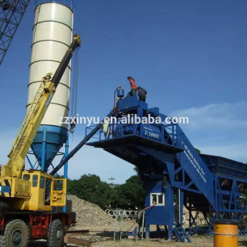 Favorable price high quality YHZS60 hauling mobile conrete cement plant for sale