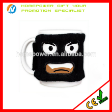 Creative ceramic coffee mug wholesale mask robber cup