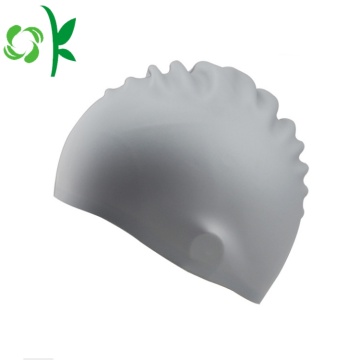 Cute Silicone Swim Penguin Shape Swim Cap Waterproof