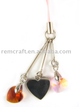 mobile phone  crystal strap