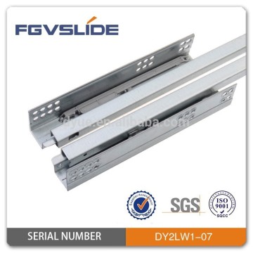 adjustable top stainless steel concealed slide rail