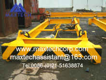 Design machine container spreader, hudraulic container spreader