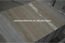Customized Tabacco brown marble 24x24 tile for paving