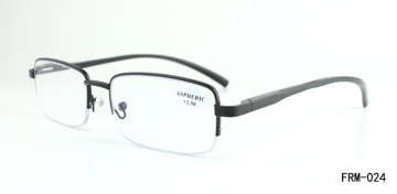 Classic Brand Design Half Frame Men Reading Glasses