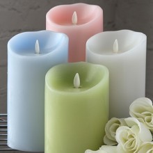 flameless ivory Luminara Wax Candle