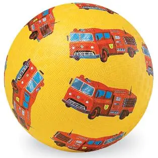 Red Color 8.5 Inch Rubber Playground Balls