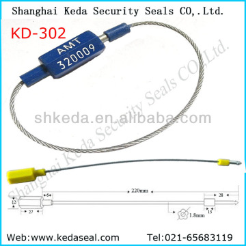 Fixed high security cable seals KD-302 Truck Cable seal