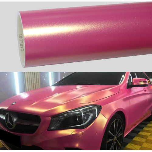 Matte Diaond Pink Pink na-eme ka vinyl