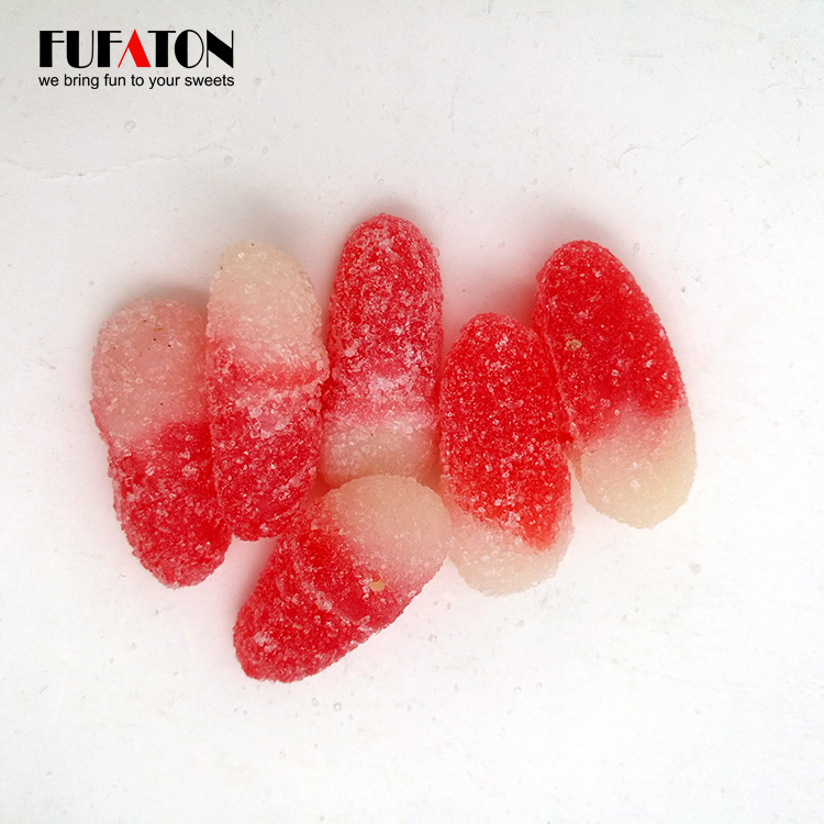 Colorful gummy body parts finger gummy candy for Halloween