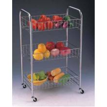 Portable 3 Tier Storage Cart