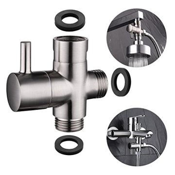 Multi-role three-way SS304 angle valves for bathroom