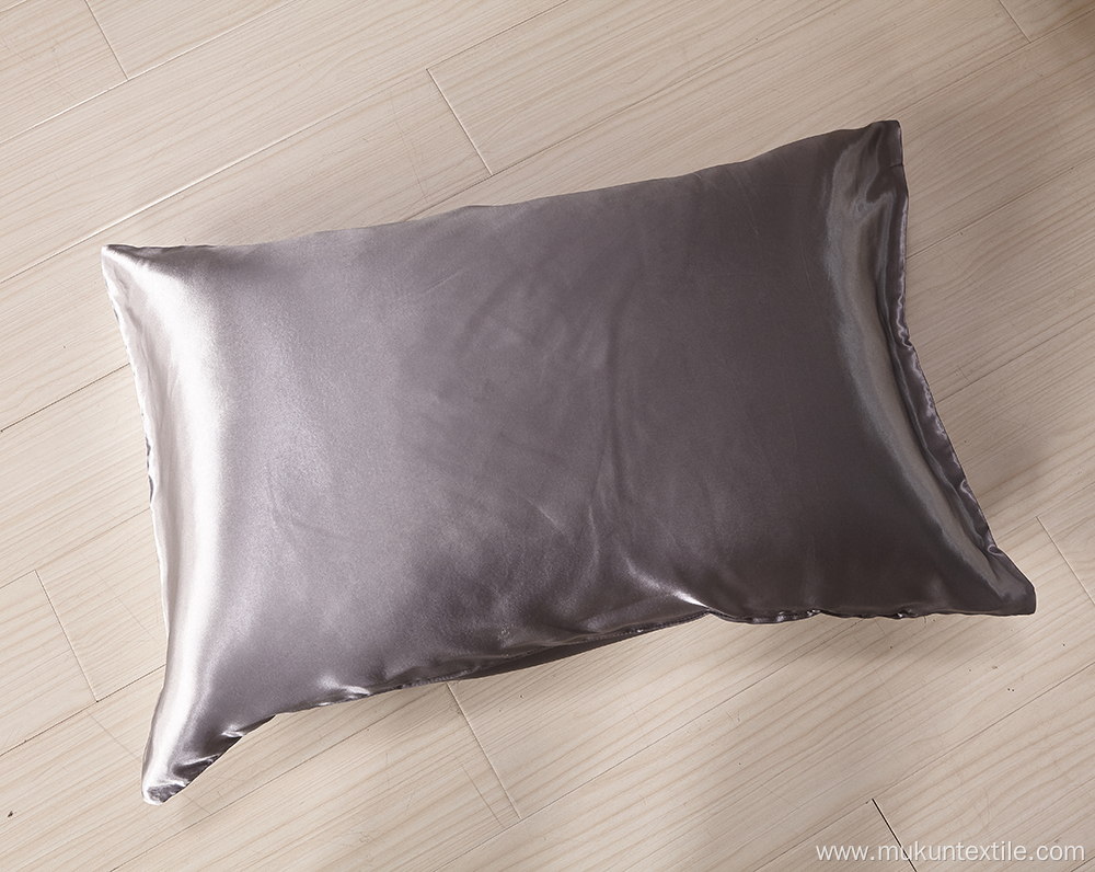 Solid satin pillowcases 22mm sets 50*70cm or custom
