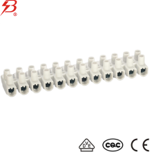 Polypropylene Terminal Block 12 Pole Steel Contacts