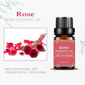 Private Label Rose Massage Hair Face Body Care Essential Oil